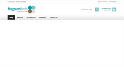 Desktop Screenshot of fragrantfinds.com